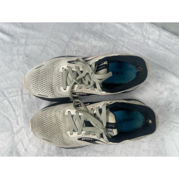 Brooks Adrenaline GTS 22 Women's‎ Running Shoes Gray Sneakers Size 8.5 Medium B - Picture 4 of 14